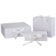 White Magnetic Gift Boxes | Folding Gift Boxes With Ribbon